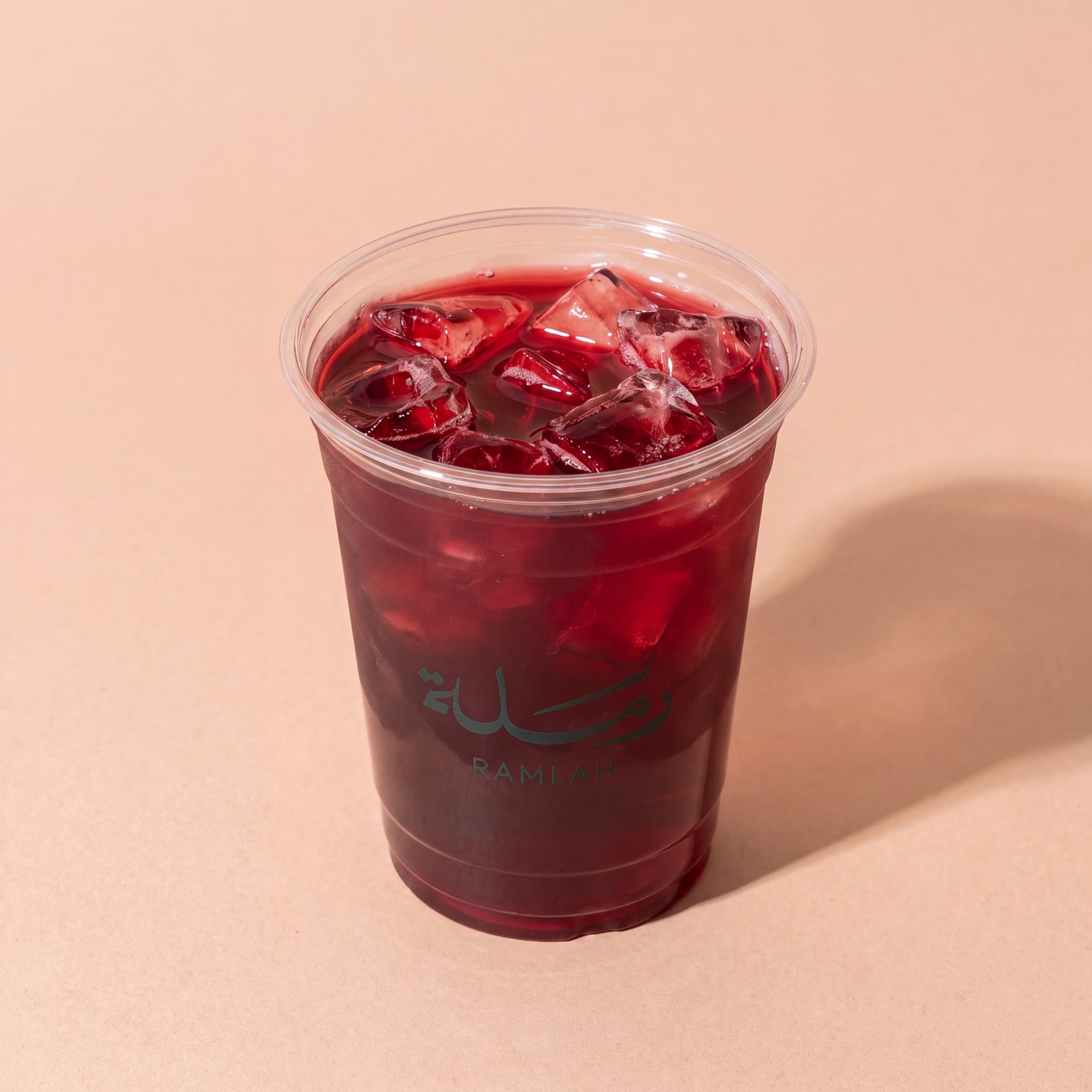 Iced Hibiscus coffee